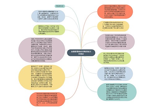 加强管理政府采购招标文件售价