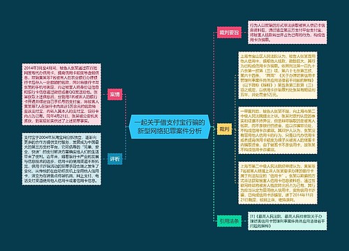 一起关于借支付宝行骗的新型网络犯罪案件分析