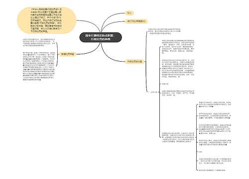 国考行测常识热点积累：行政处罚的种类
