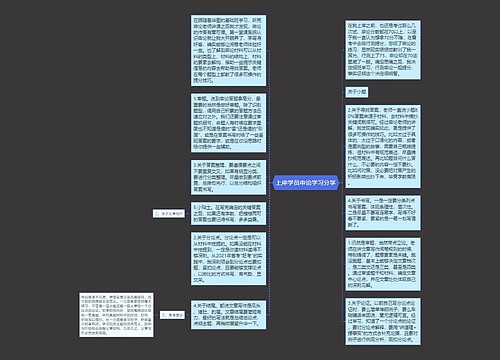 上岸学员申论学习分享