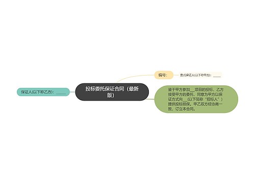 投标委托保证合同（最新版）