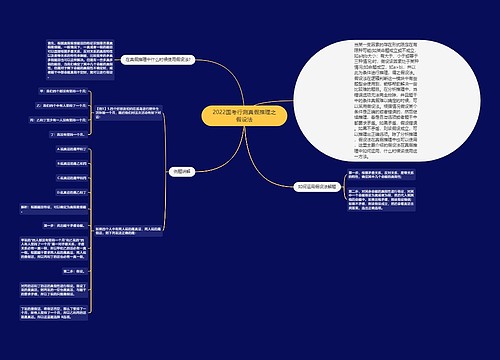 2022国考行测真假推理之假设法