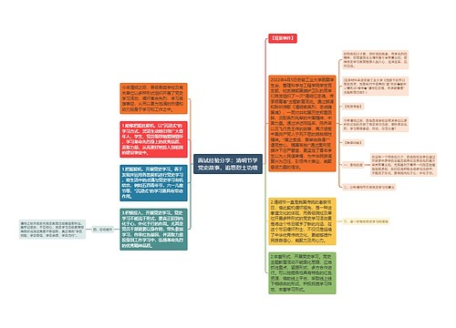 面试经验分享：清明节学党史故事，追思烈士功绩