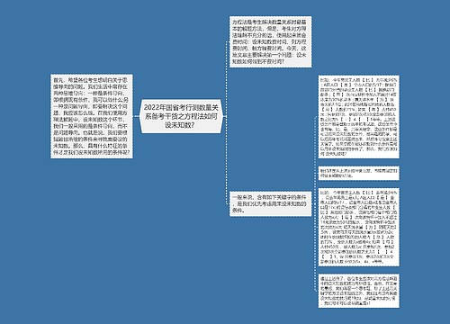 2022年国省考行测数量关系备考干货之方程法如何设未知数？