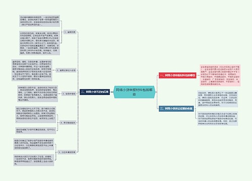 网络小贷申报材料包括哪些