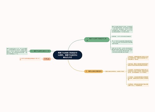 离职了社保停了医保还可以用吗，离职了社保可以断交几个月