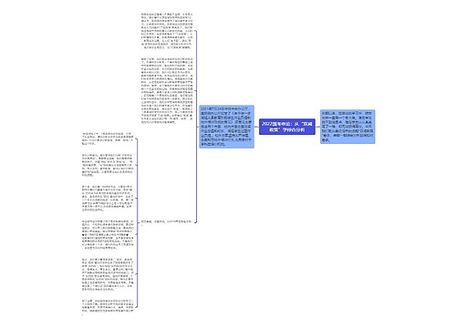 2022国考申论：从“双减政策”学综合分析