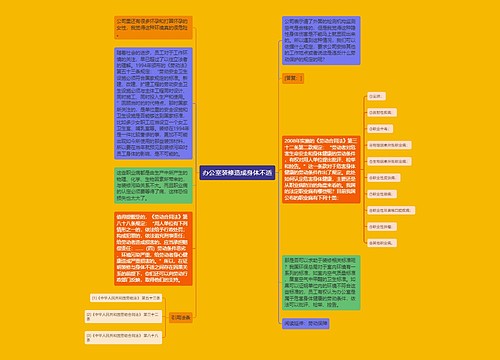 办公室装修造成身体不适