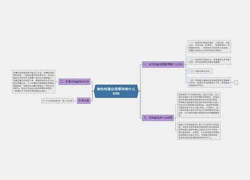 做伤残鉴定需要准备什么材料