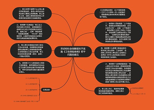 劳动和社会保障部关于实施《工伤保险条例》若干问题的意见