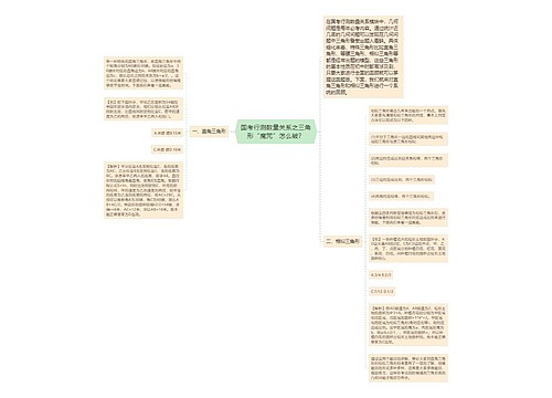 国考行测数量关系之三角形“魔咒”怎么破？