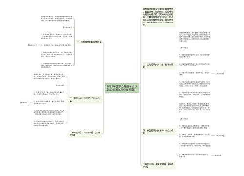 2021年国家公务员考试铁路公安面试难点在哪里？