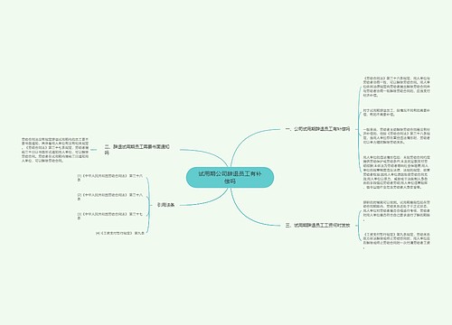 试用期公司辞退员工有补偿吗