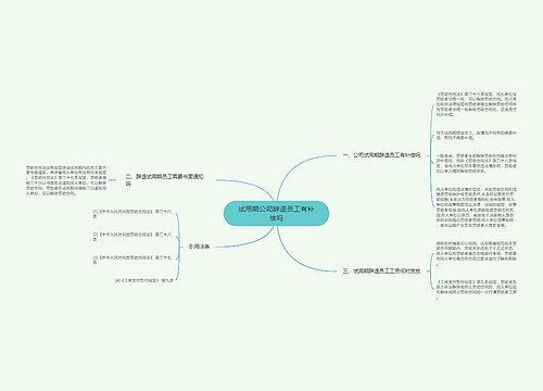 试用期公司辞退员工有补偿吗