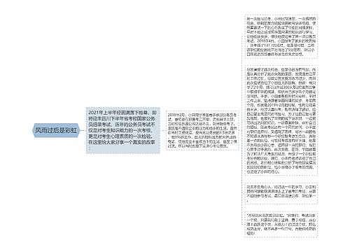 风雨过后是彩虹