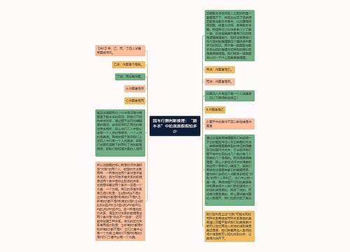 国考行测判断推理：“剧本杀”中的真真假假知多少