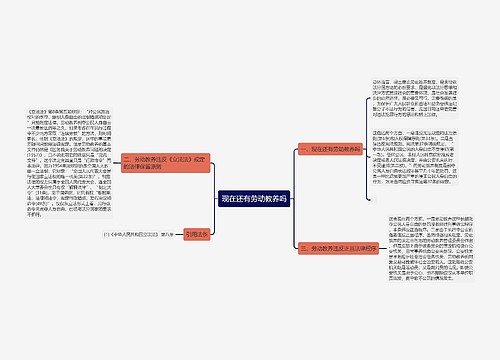 现在还有劳动教养吗