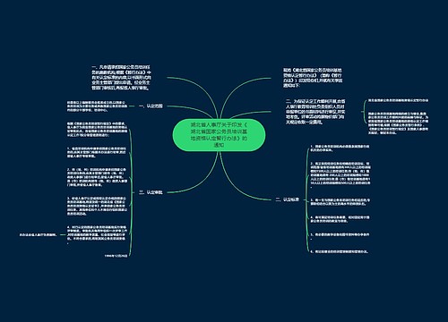 湖北省人事厅关于印发《湖北省国家公务员培训基地资格认定暂行办法》的通知