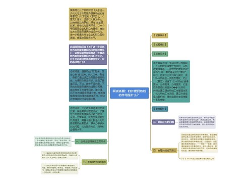 面试话题：归并便民热线的作用是什么？