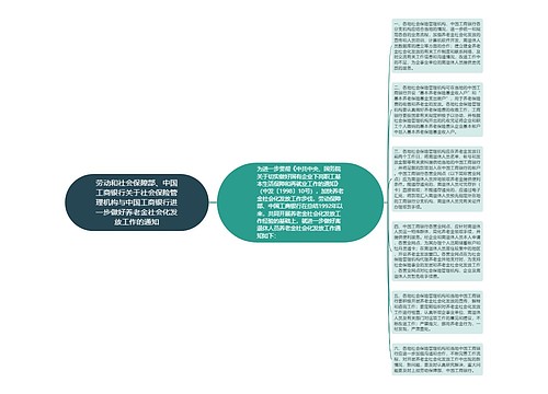 劳动和社会保障部、中国工商银行关于社会保险管理机构与中国工商银行进一步做好养老金社会化发放工作的通知