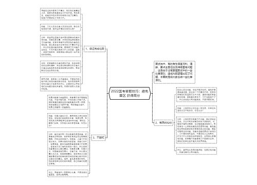 2022国考答题技巧：避免雷区 获得高分