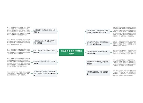 申论备考干货之名言警句赏析2