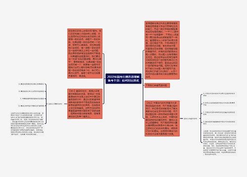 2022年国考行测言语理解备考干货：如何对比择优