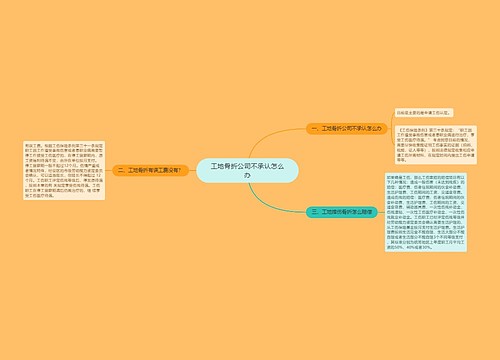 工地骨折公司不承认怎么办