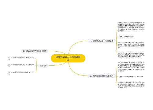 异地调动员工不同意怎么办