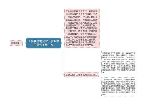 工会要协助企业、事业单位做好工资工作