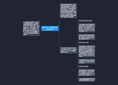 备考干货：倍数特性巧解数量关系题