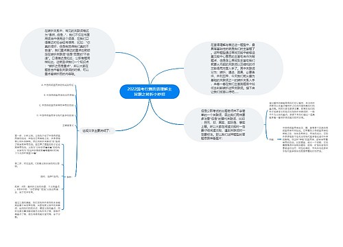 2022国考行测言语理解主旨题之转折小妙招