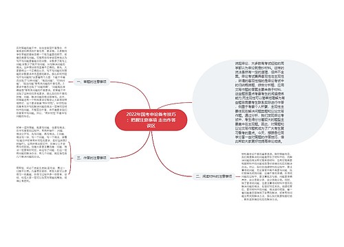 2022年国考申论备考技巧：把握注意事项 走出作答误区