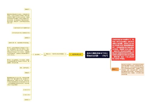 国考行测数资备考干货之理清折扣问题——不吃亏