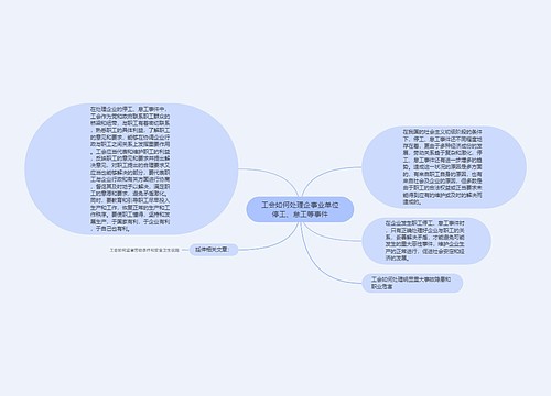 工会如何处理企事业单位停工、怠工等事件