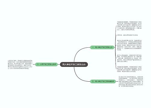 用人单位不发工资怎么办