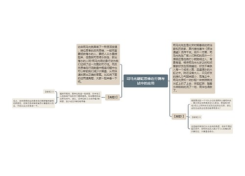 司马光砸缸思维在行测考试中的应用