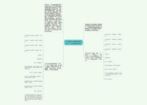 2022国考必须掌握的高分技巧：分析推理排除法