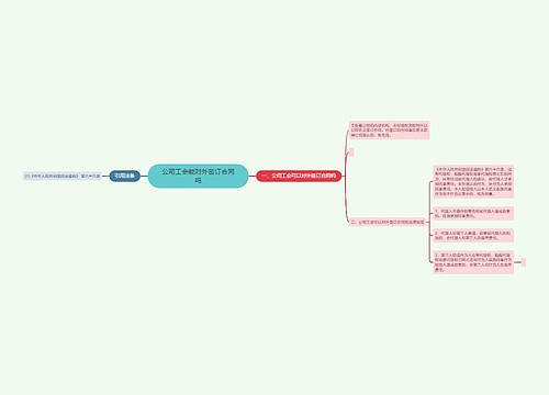 公司工会能对外签订合同吗