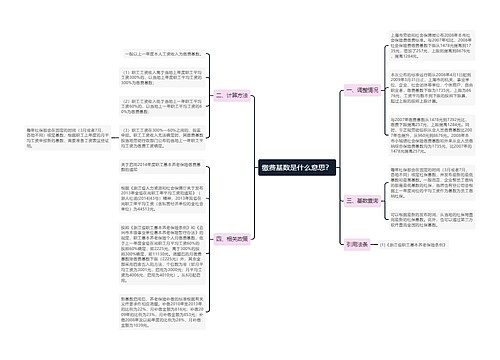 缴费基数是什么意思？