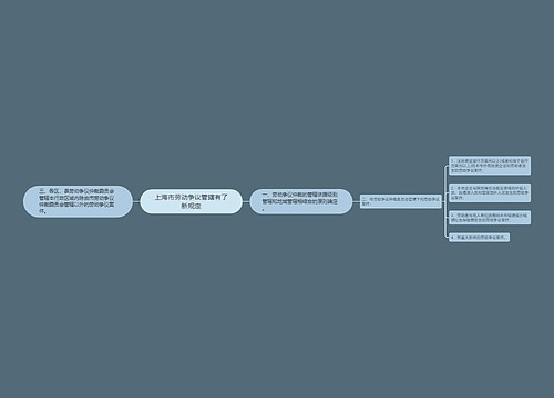 上海市劳动争议管辖有了新规定