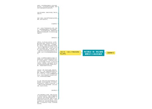 每日面试一练：别让城墙展现出个人低劣的素质