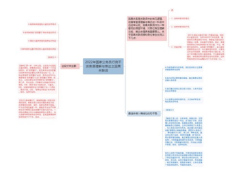 2022年国家公务员行测干货言语理解与表达之因果关联词