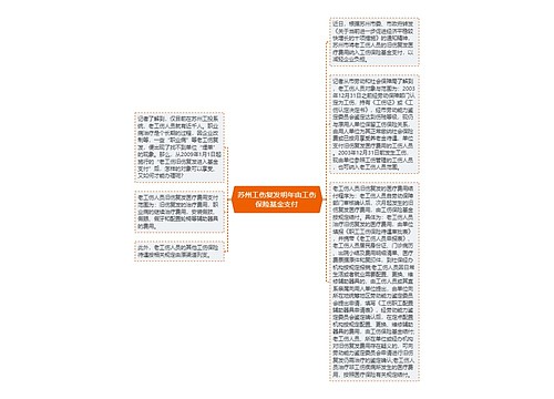 苏州工伤复发明年由工伤保险基金支付