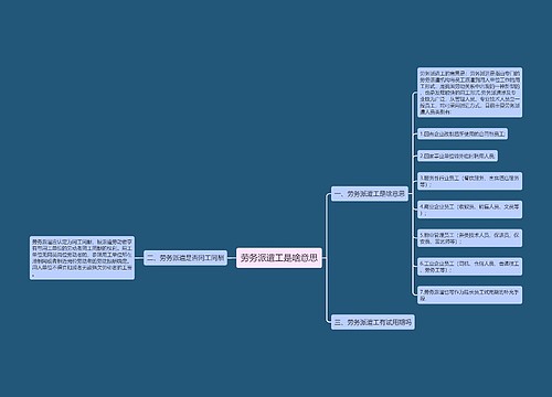 劳务派遣工是啥意思