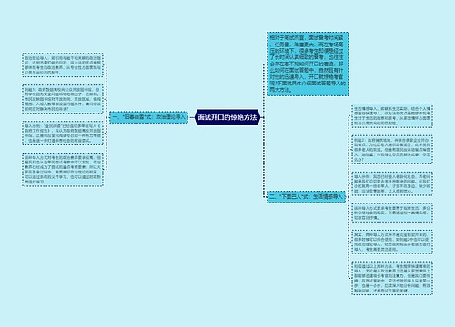 面试开口的惊艳方法