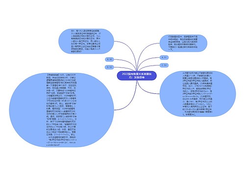 2022国考数量关系答题技巧：发散思维