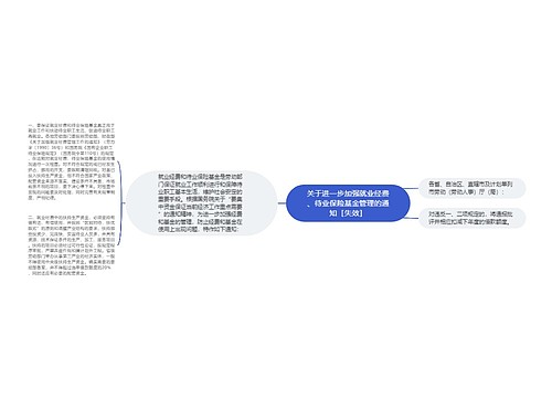 关于进一步加强就业经费、待业保险基金管理的通知［失效］