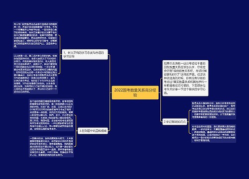 2022国考数量关系高分经验