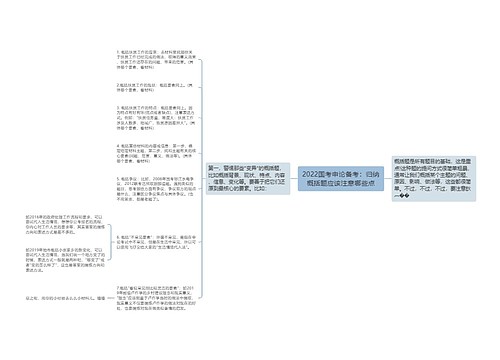 2022国考申论备考：归纳概括题应该注意哪些点